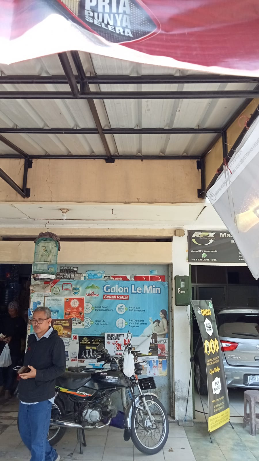 Agen galon le minerale Jaya ruko arcamanic