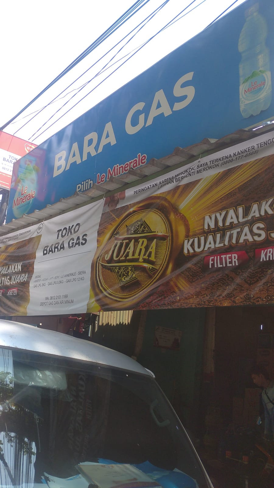 Agen galon le minerale baragas