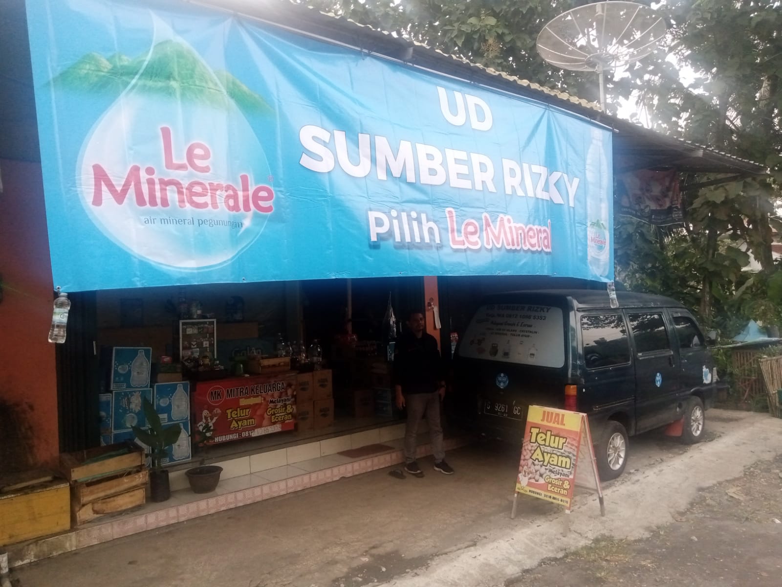 Agen galon lemineral sumber Rizky