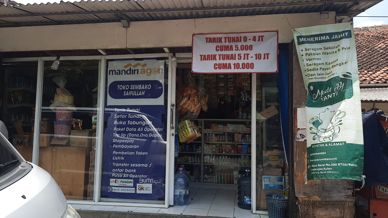 agen galon le minerale Toko Saifullah