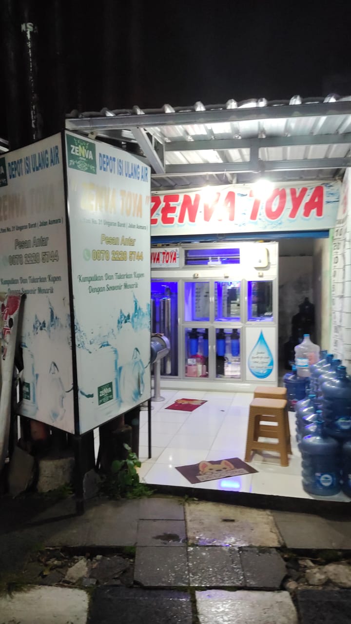 Agen galon Leminerale Zenva Toya