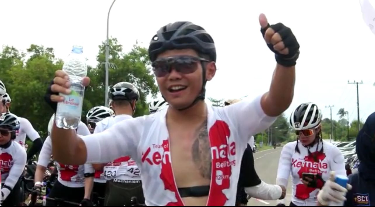 Le Minerale Dukung Tour of Kemala Belitong 2022, Kompetisi Bersepeda Internasional