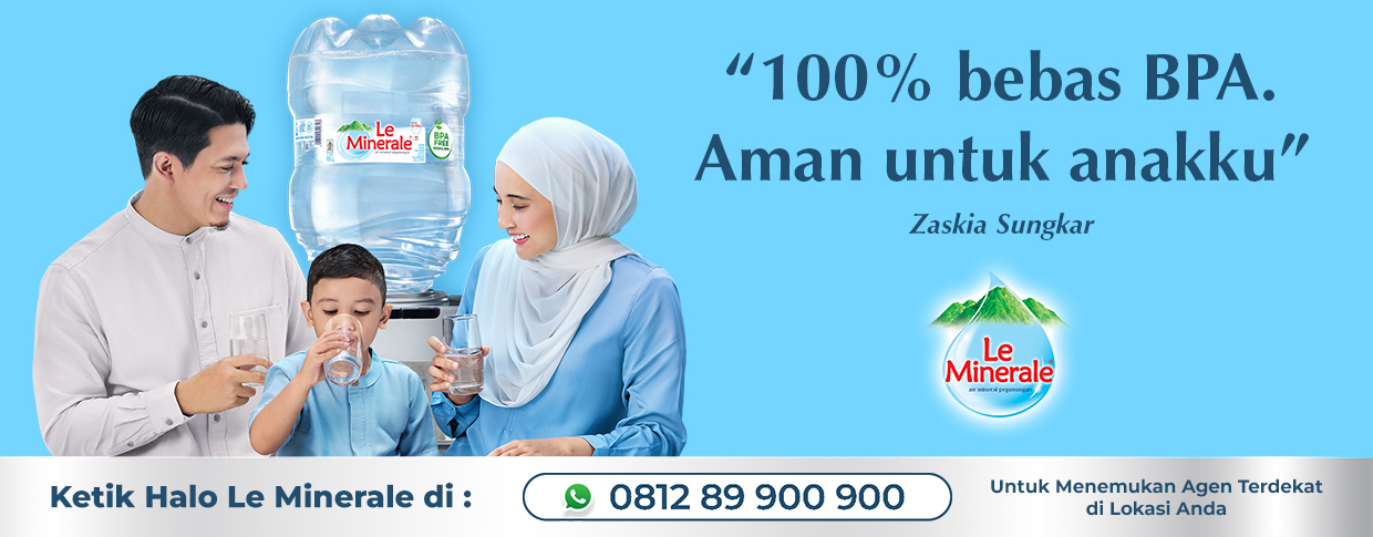 Le Minerale Delivery, Solusi Praktis Ibu Anti Kehabisan Galon Saat Lebaran