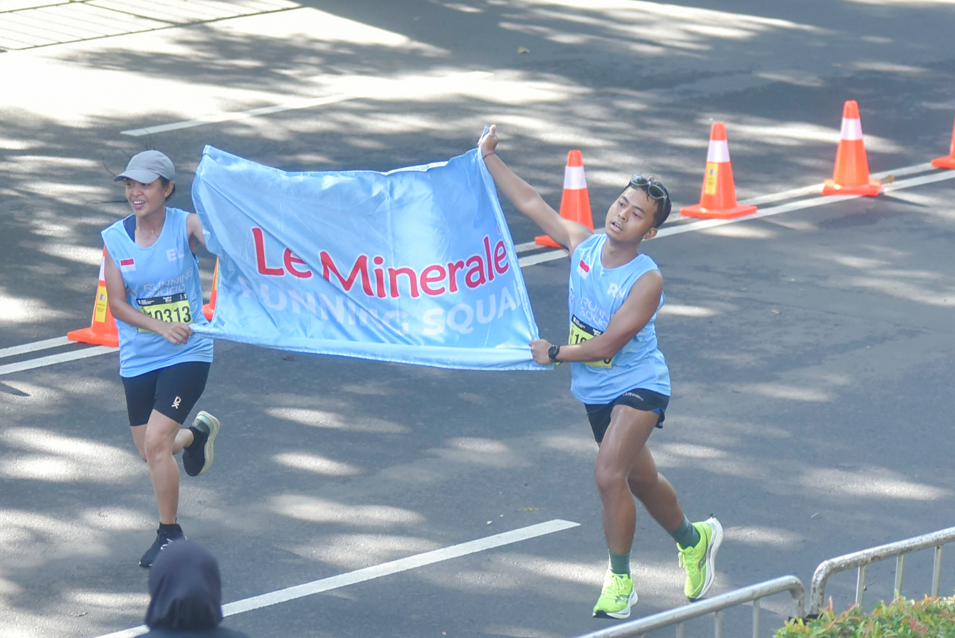 Program Le Minerale Running Squad Cetak Ratusan Pelari Virgin yang Sukses Finish di Jakarta Running Festival 2025