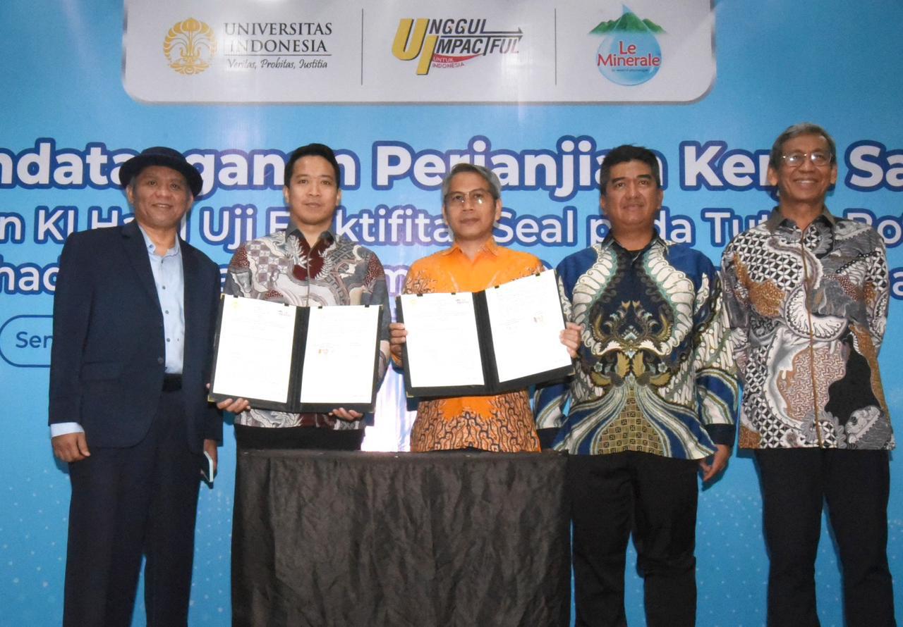 Hasil Riset UKK LST FMIPA UI: segel Le Minerale Terbukti 100% Cegah Kontaminasi Debu, Bakteri, dan Jamur