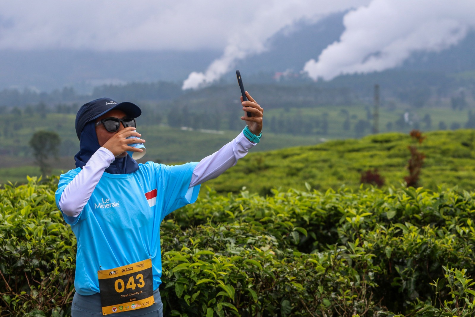 Cross Country Track Race di Indonesia Digelar, Le Minerale Dipercaya Jadi Official Mineral Water