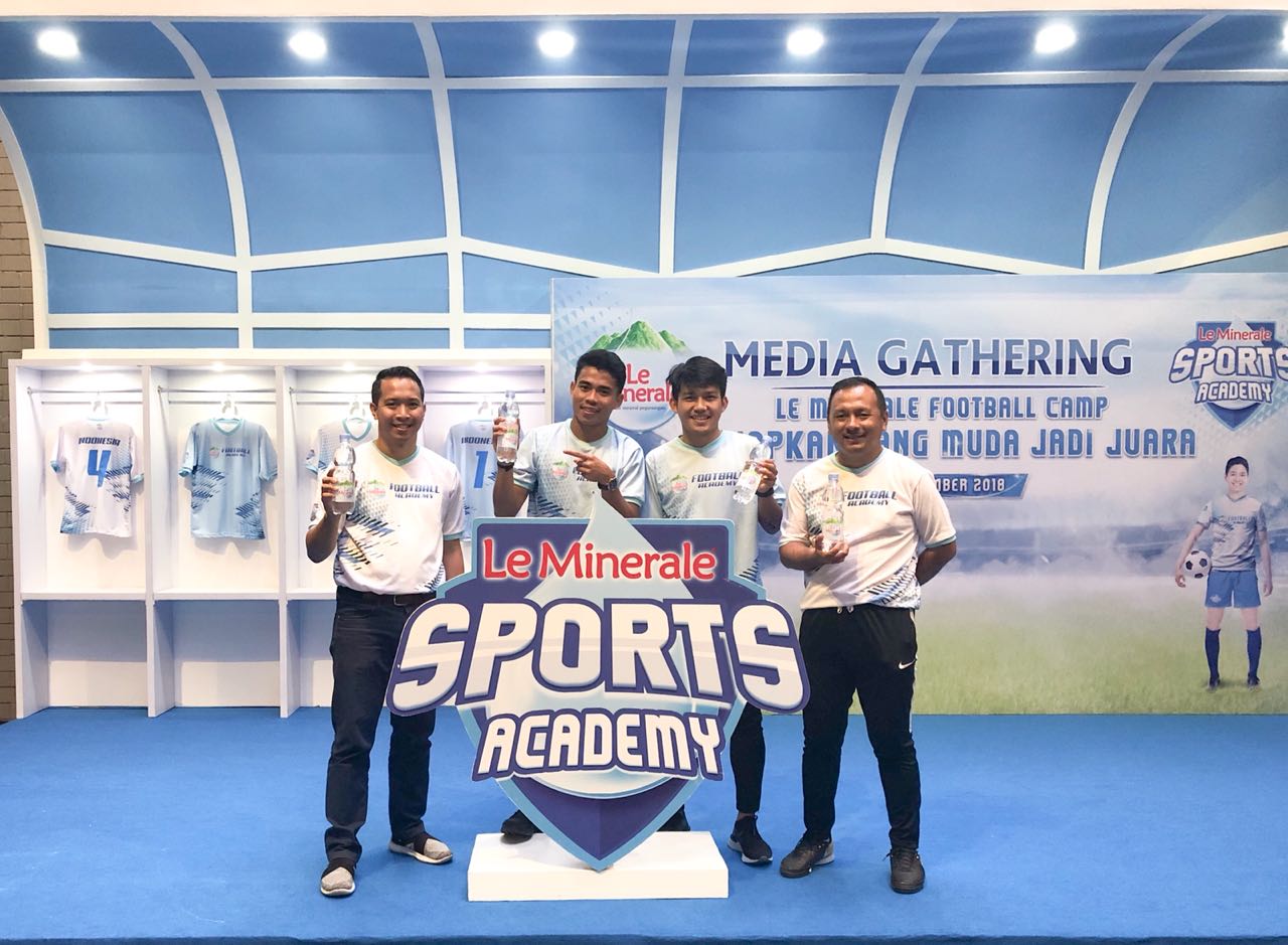 Le Minerale Football Camp Siapkan Pesepak Bola Muda Indonesia Jadi Juara Nasional & Internasional