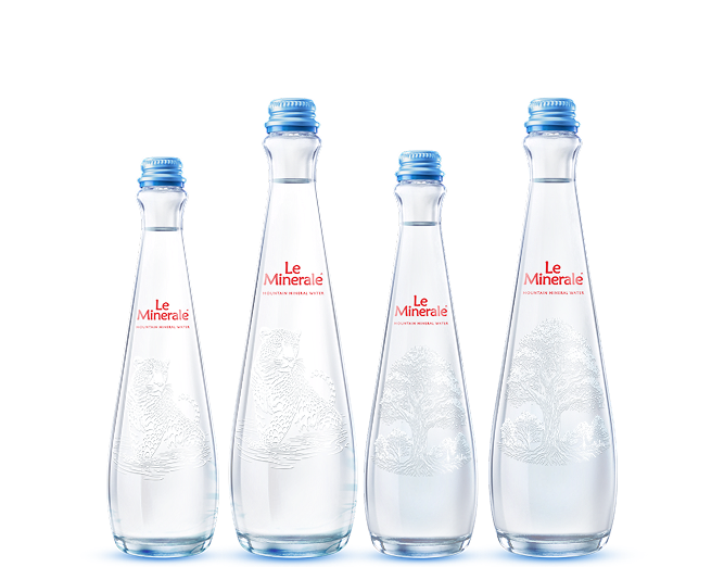 glass-bottle Le Minerale