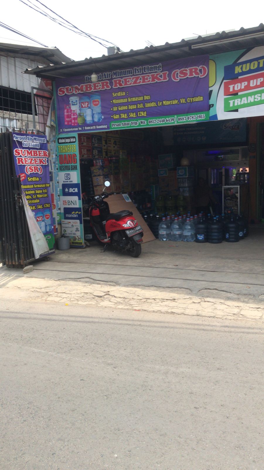 agen galon le minerale sumber rezeki