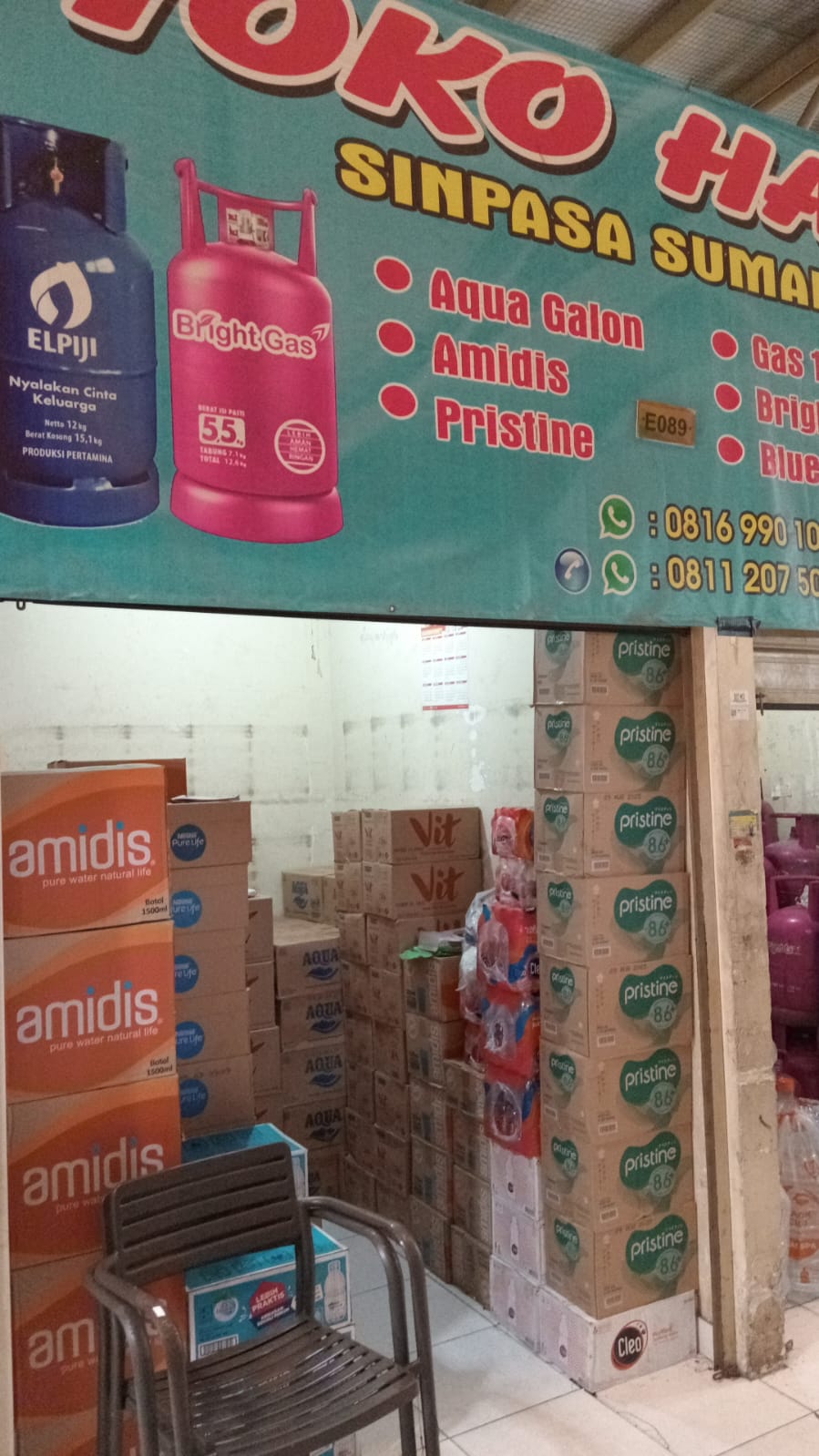 AGEN GALON LEMINERALE HAURA