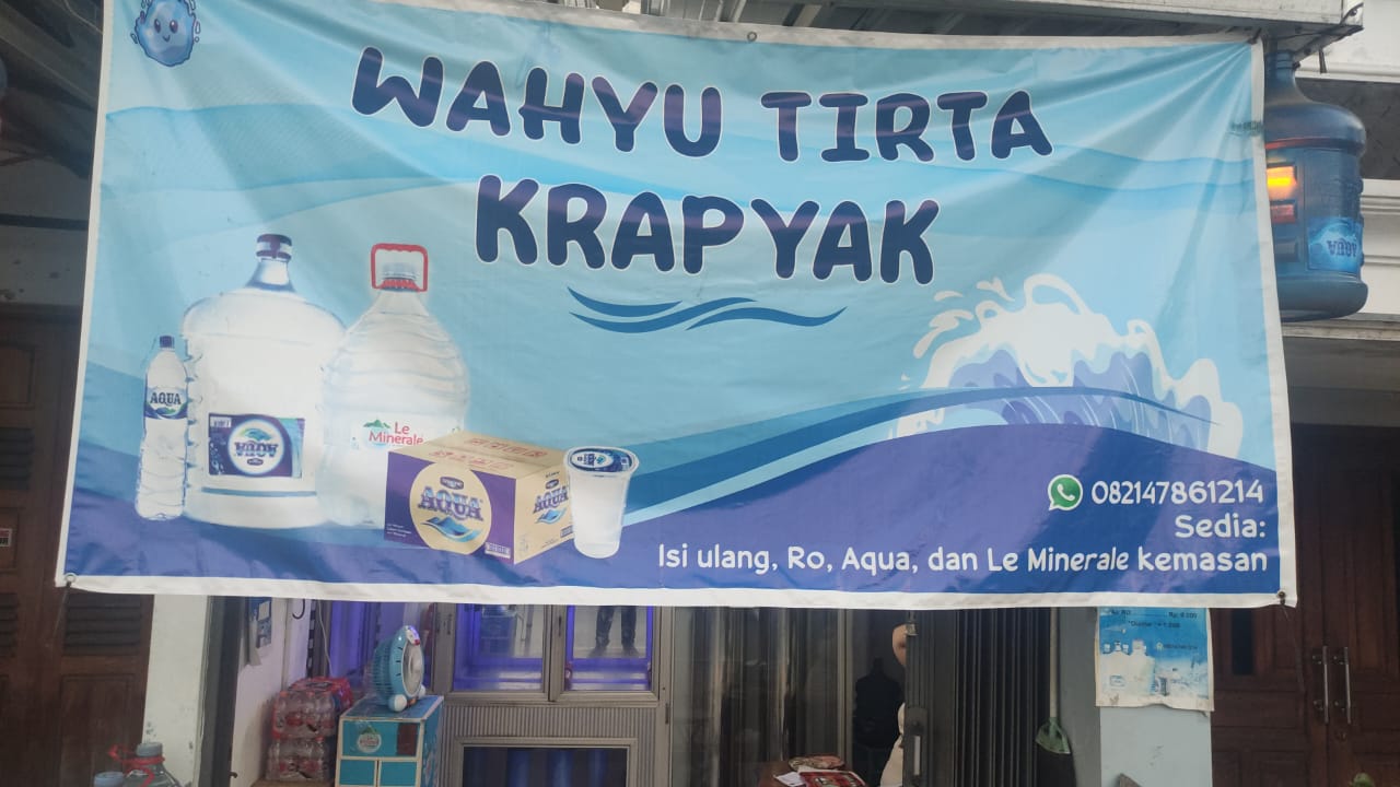 Agen Galon Leminerale Wahyu Tirta Krapyak